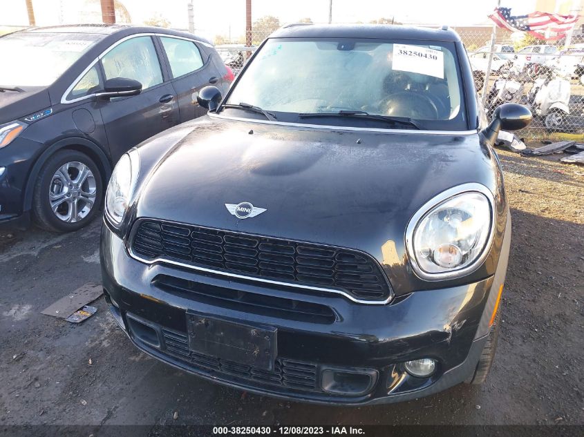 2013 MINI COUNTRYMAN COOPER S WMWZC3C53DWP24045