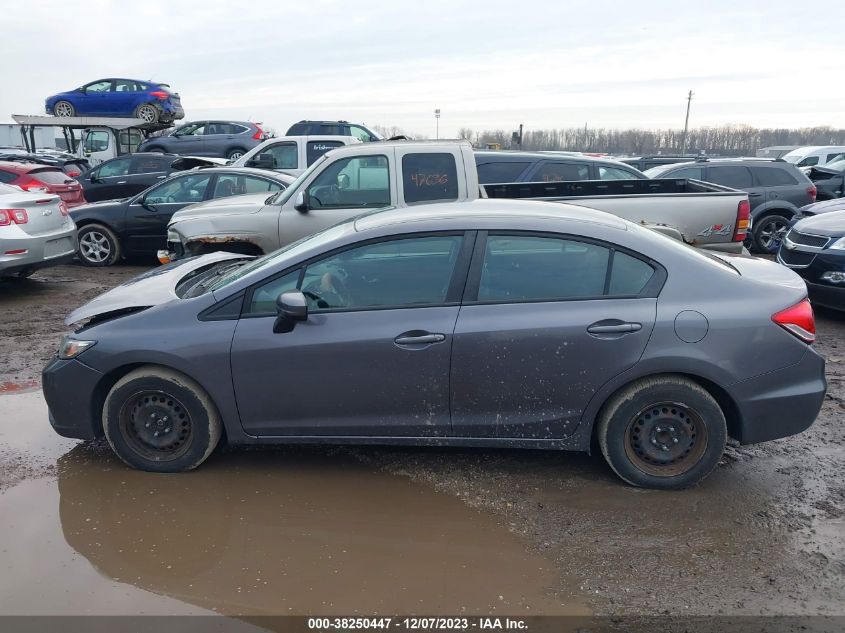 2015 HONDA CIVIC LX - 19XFB2F52FE108249