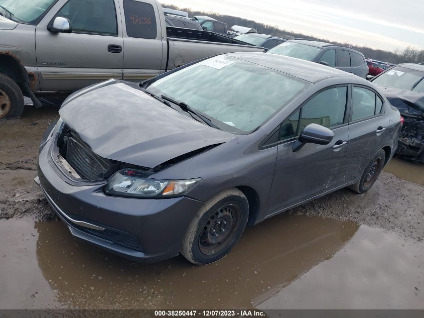 2015 HONDA CIVIC LX - 19XFB2F52FE108249