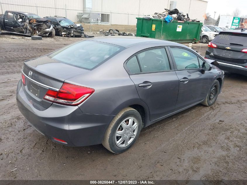 2015 HONDA CIVIC LX - 19XFB2F52FE108249