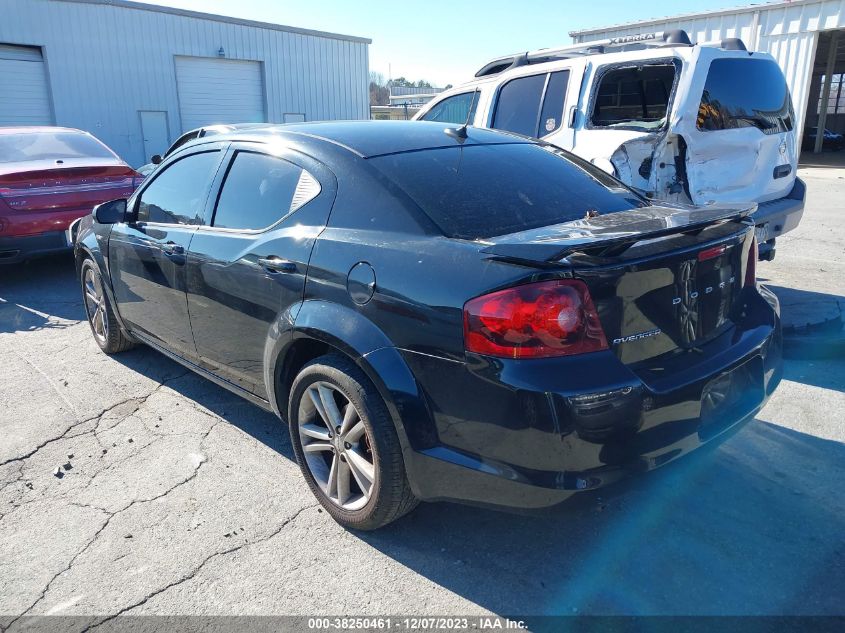 2013 DODGE AVENGER SE - 1C3CDZAG3DN747641