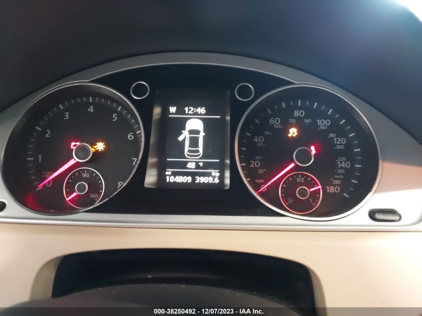 2014 VOLKSWAGEN CC SPORT - WVWAP7AN4EE529206