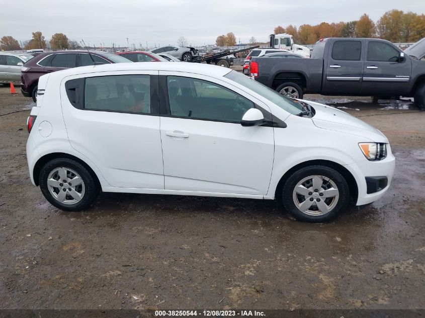 2014 CHEVROLET SONIC LS AUTO - 1G1JA6SH2E4140082