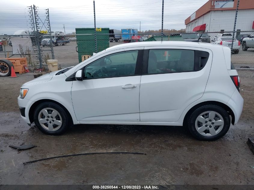 2014 CHEVROLET SONIC LS AUTO - 1G1JA6SH2E4140082