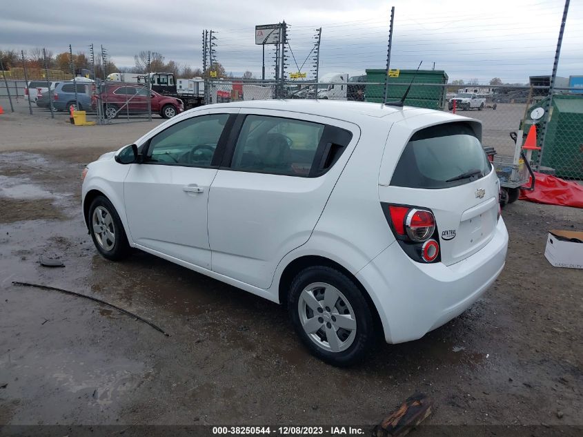 2014 CHEVROLET SONIC LS AUTO - 1G1JA6SH2E4140082