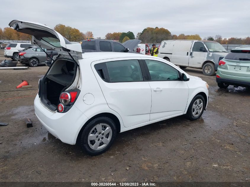 2014 CHEVROLET SONIC LS AUTO - 1G1JA6SH2E4140082