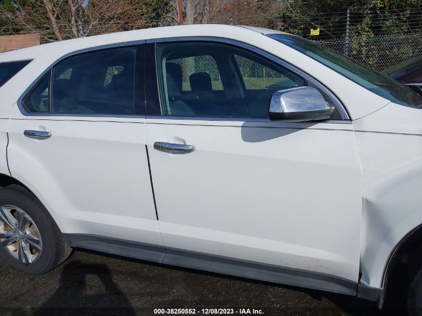 2014 CHEVROLET EQUINOX LS - 2GNALAEK9E1121396