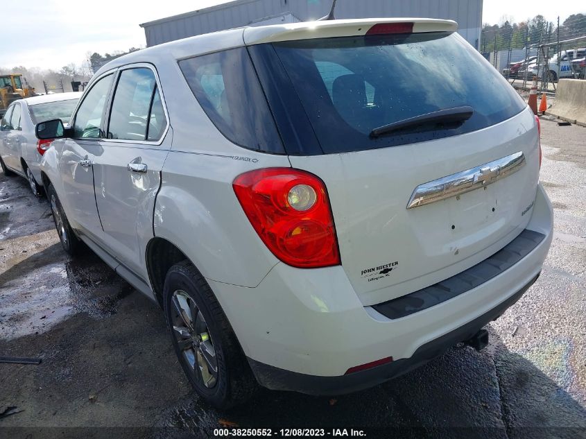 2014 CHEVROLET EQUINOX LS - 2GNALAEK9E1121396