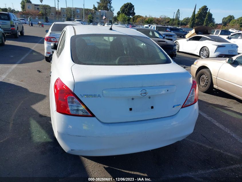 2014 NISSAN VERSA 1.6 S - 3N1CN7AP0EL862246