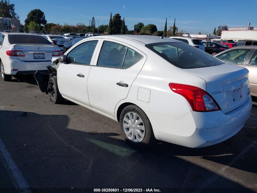 2014 NISSAN VERSA 1.6 S - 3N1CN7AP0EL862246