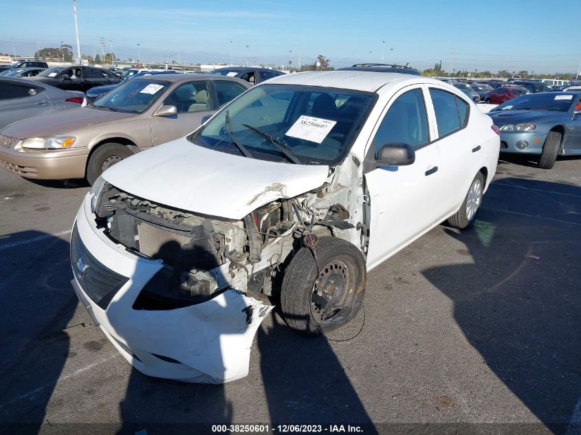 2014 NISSAN VERSA 1.6 S - 3N1CN7AP0EL862246