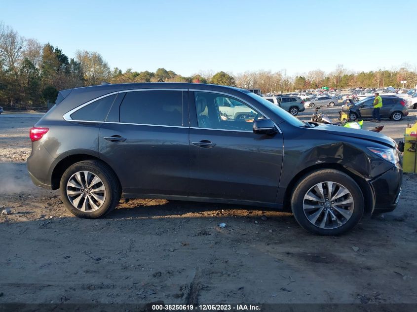 2015 ACURA MDX TECHNOLOGY - 5FRYD4H6XFB003133