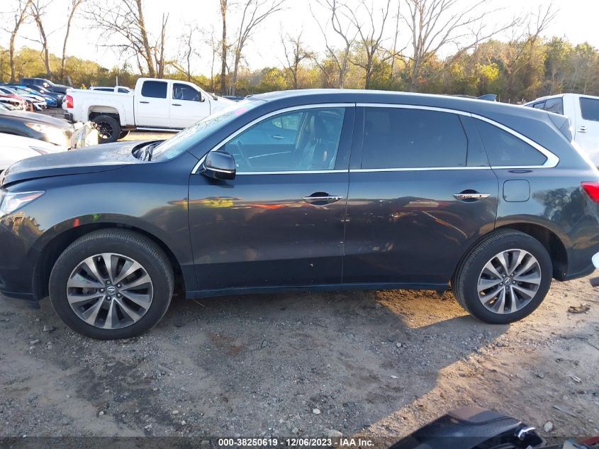 2015 ACURA MDX TECHNOLOGY - 5FRYD4H6XFB003133