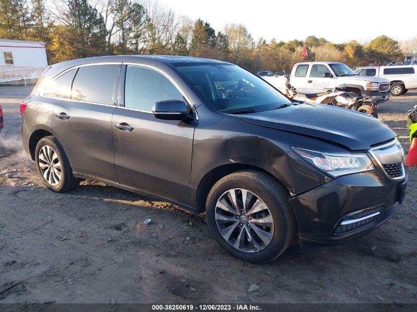 2015 ACURA MDX TECHNOLOGY - 5FRYD4H6XFB003133