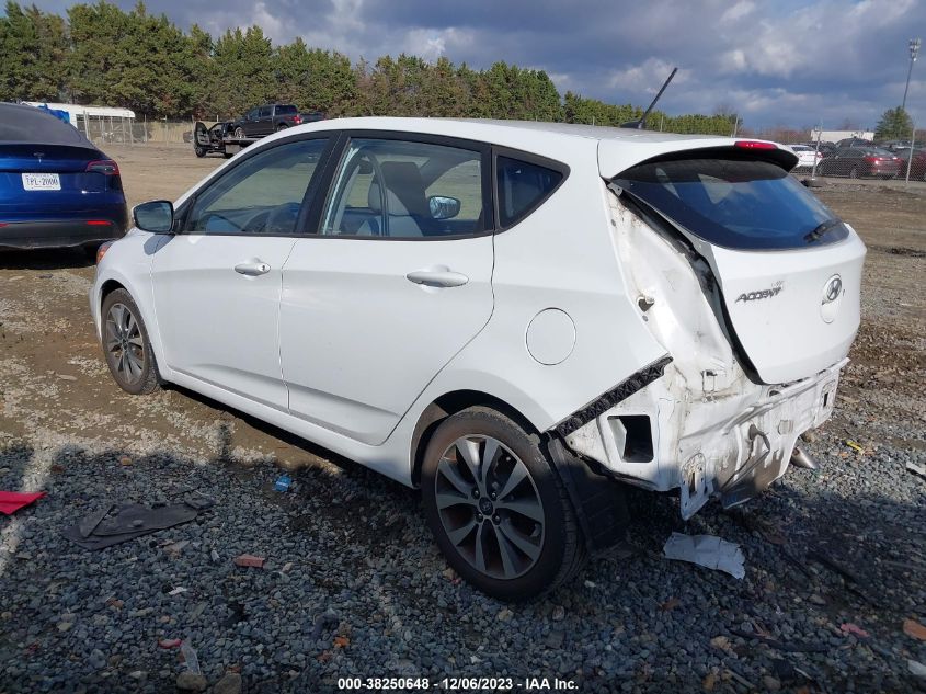 2015 HYUNDAI ACCENT SPORT - KMHCU5AE7FU205580