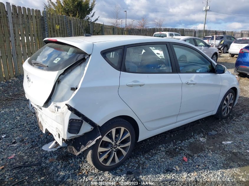2015 HYUNDAI ACCENT SPORT - KMHCU5AE7FU205580