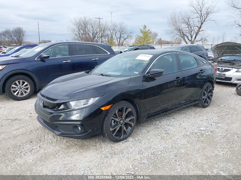 VIN 2HGFC2F85MH505819 2021 HONDA CIVIC SPORT