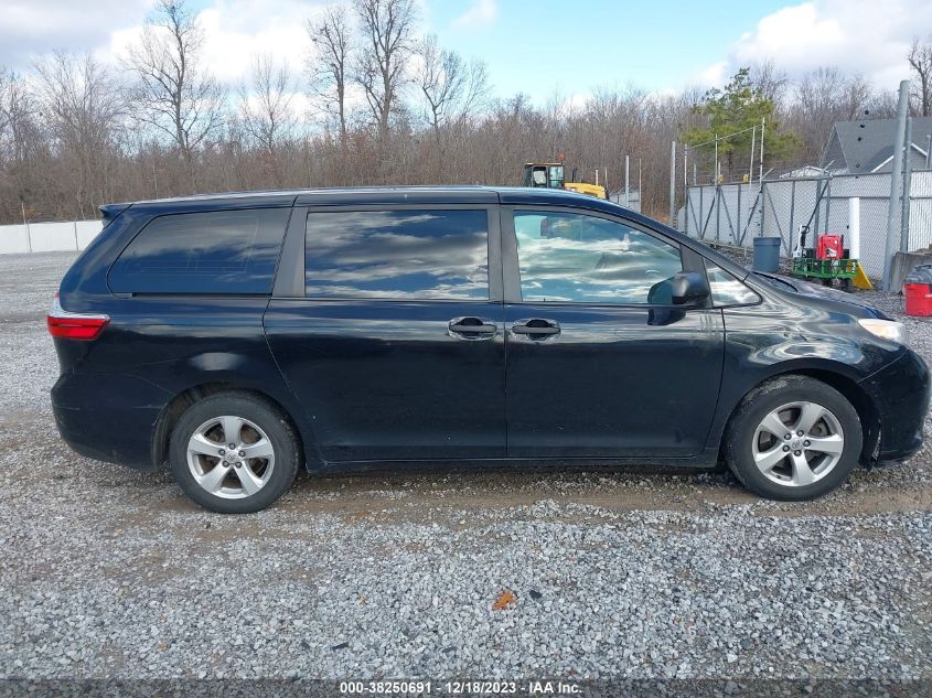 2015 TOYOTA SIENNA L 7 PASSENGER - 5TDZK3DC4FS539475