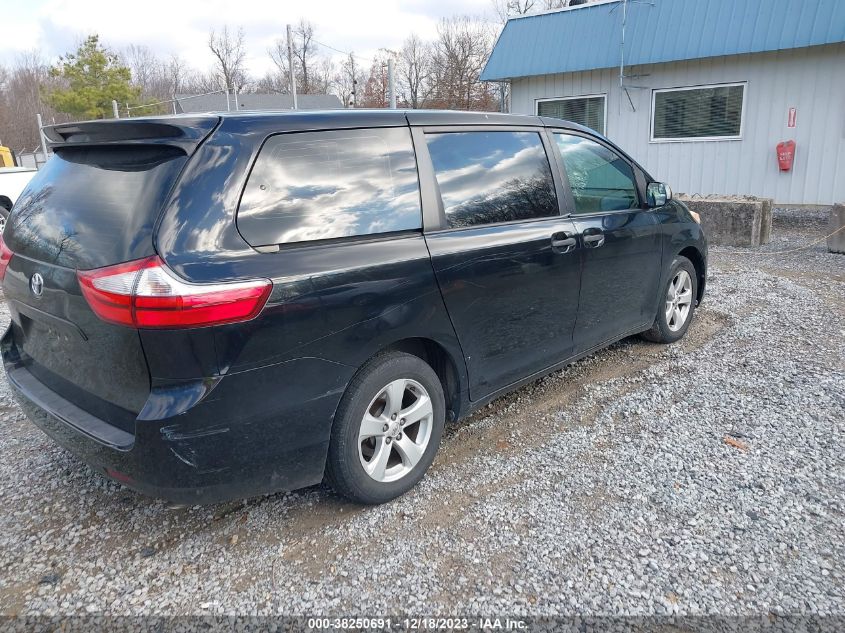 2015 TOYOTA SIENNA L 7 PASSENGER - 5TDZK3DC4FS539475