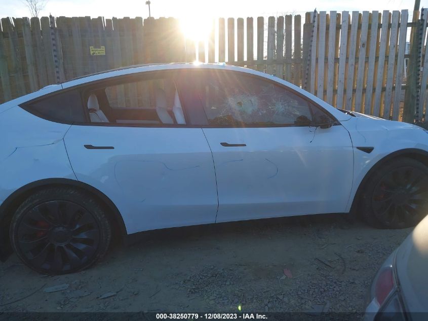 2021 TESLA MODEL Y PERFORMANCE DUAL MOTOR ALL-WHEEL DRIVE - 5YJYGDEF4MF294478