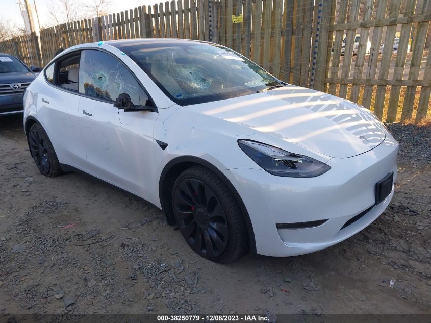 2021 TESLA MODEL Y PERFORMANCE DUAL MOTOR ALL-WHEEL DRIVE - 5YJYGDEF4MF294478