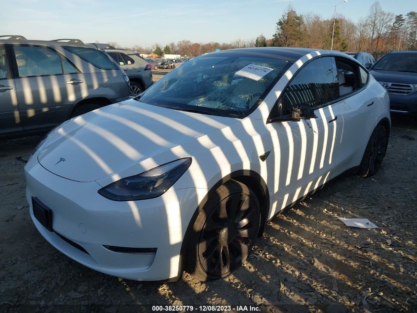2021 TESLA MODEL Y PERFORMANCE DUAL MOTOR ALL-WHEEL DRIVE - 5YJYGDEF4MF294478