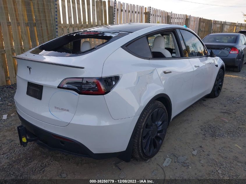 2021 TESLA MODEL Y PERFORMANCE DUAL MOTOR ALL-WHEEL DRIVE - 5YJYGDEF4MF294478