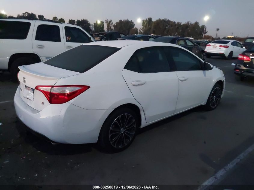 2016 TOYOTA COROLLA L/LE/LE PLS/PRM/S/S PLS - 5YFBURHE9GP510381