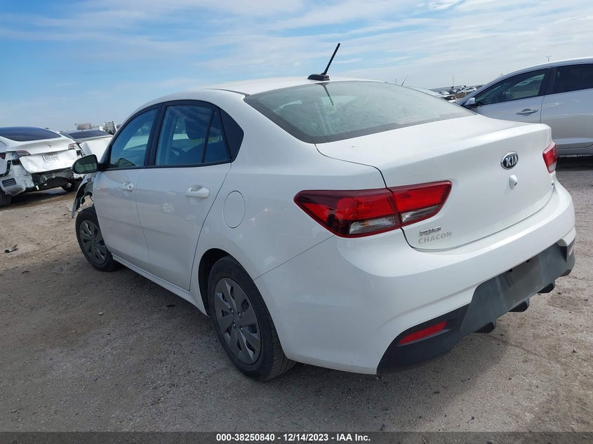 VIN 3KPA24AD6LE359033 2020 KIA RIO S