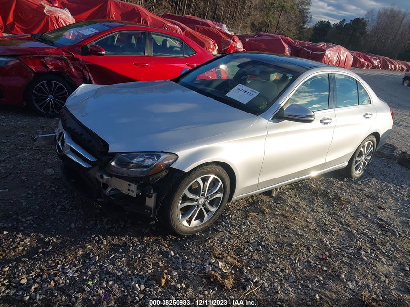 VIN WDDWF4JB3HR257523 2017 MERCEDES-BENZ C 300 LUXURY/SPORT