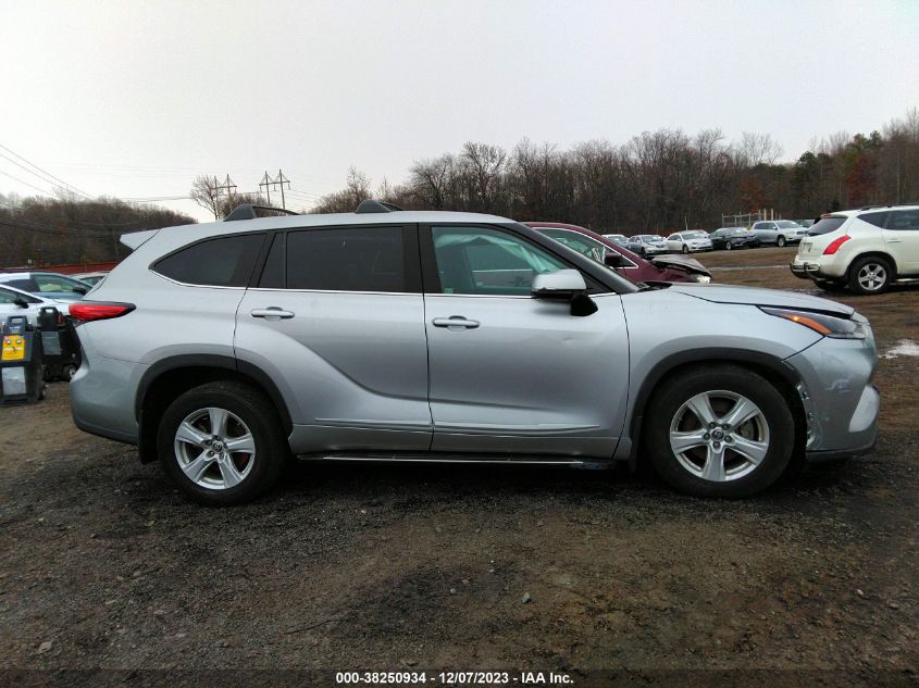 2021 TOYOTA HIGHLANDER L/LE - 5TDBZRBH3MS088535