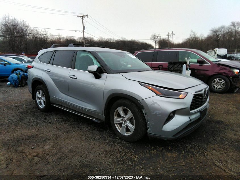 2021 TOYOTA HIGHLANDER L/LE - 5TDBZRBH3MS088535