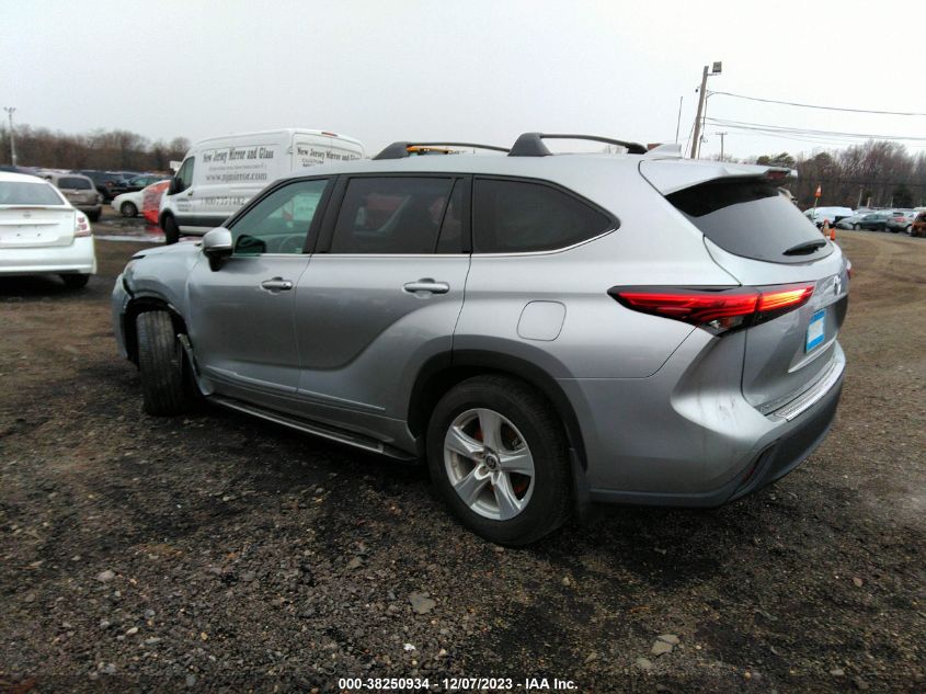 2021 TOYOTA HIGHLANDER L/LE - 5TDBZRBH3MS088535