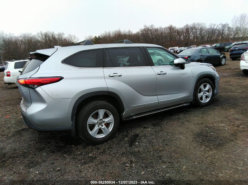 2021 TOYOTA HIGHLANDER L/LE - 5TDBZRBH3MS088535