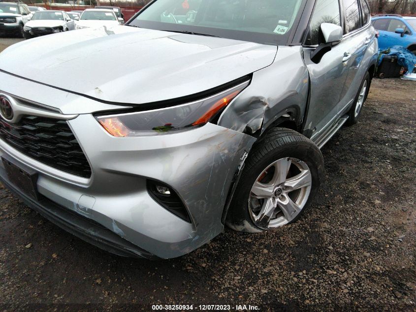 2021 TOYOTA HIGHLANDER L/LE - 5TDBZRBH3MS088535