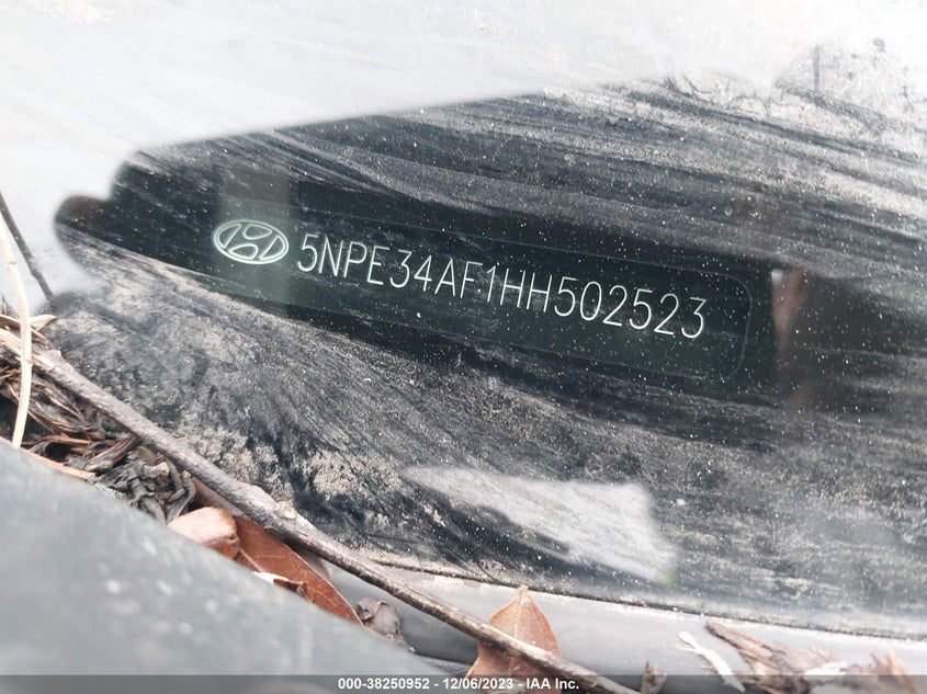 VIN 5NPE34AF1HH502523 2017 HYUNDAI SONATA SPORT/LIMITED