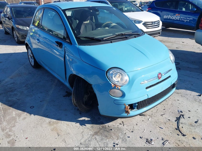 VIN 3C3CFFKR1HT671349 2017 FIAT 500 POP