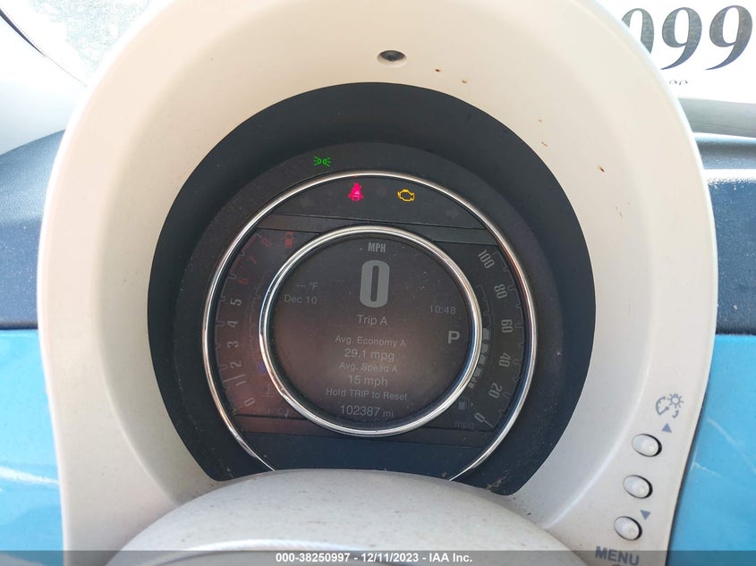 VIN 3C3CFFKR1HT671349 2017 FIAT 500 POP