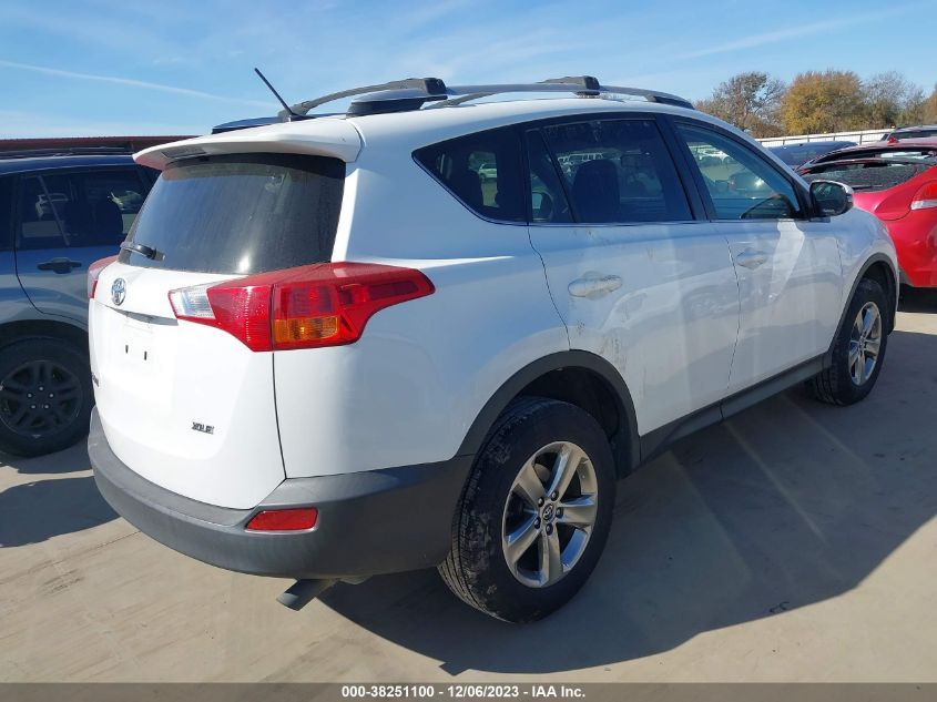 2015 TOYOTA RAV4 XLE - JTMWFREV8FD058568