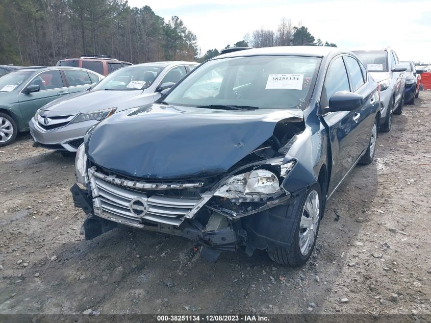 2014 NISSAN SENTRA S/SV/SR/SL - 1N4AB7AP0EN853582