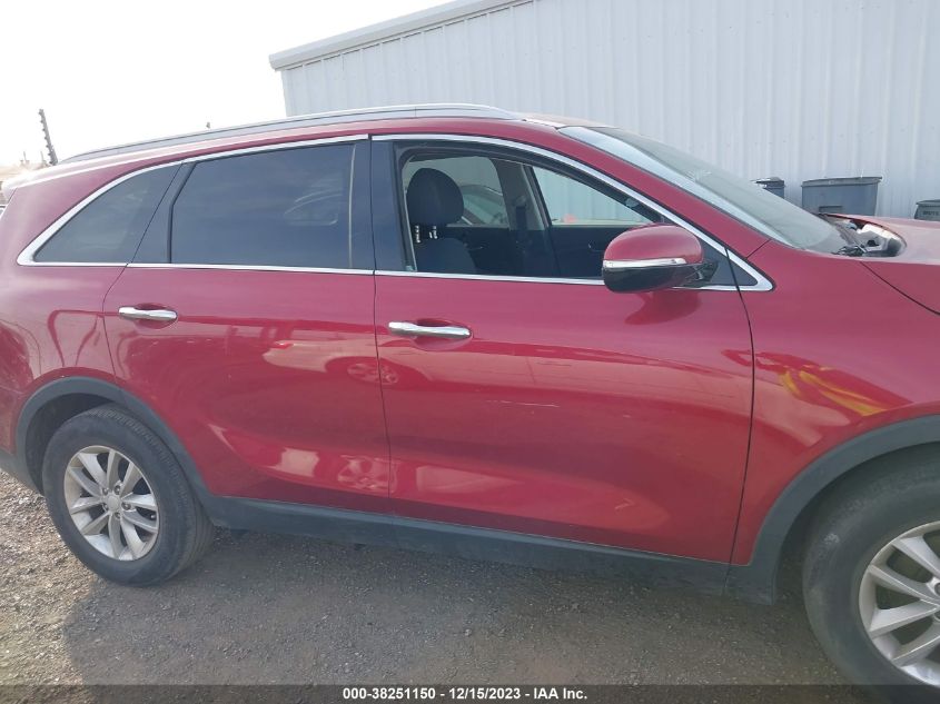 2018 KIA SORENTO 2.4L LX - 5XYPG4A32JG343043