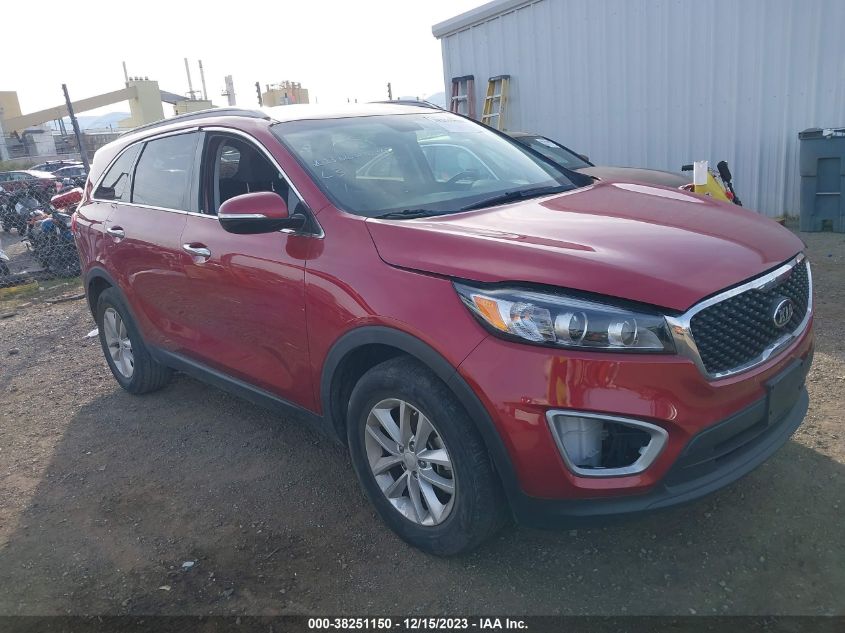 2018 KIA SORENTO 2.4L LX - 5XYPG4A32JG343043