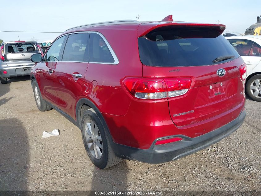 2018 KIA SORENTO 2.4L LX - 5XYPG4A32JG343043