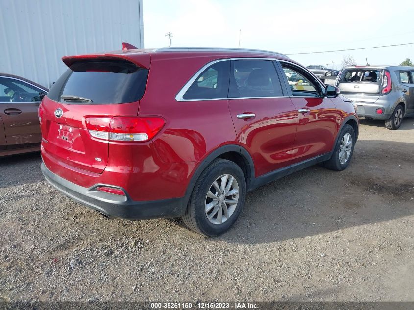 2018 KIA SORENTO 2.4L LX - 5XYPG4A32JG343043