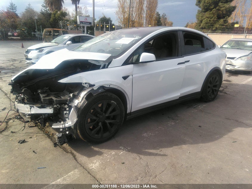 VIN 7SAXCBE61NF329624 2022 TESLA MODEL X