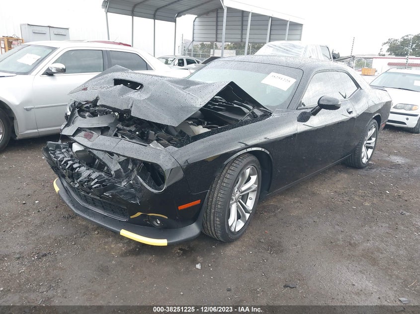 VIN 2C3CDZJGXNH155728 2022 DODGE CHALLENGER GT
