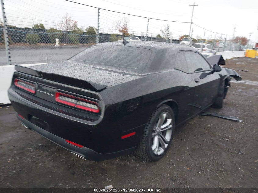 VIN 2C3CDZJGXNH155728 2022 DODGE CHALLENGER GT