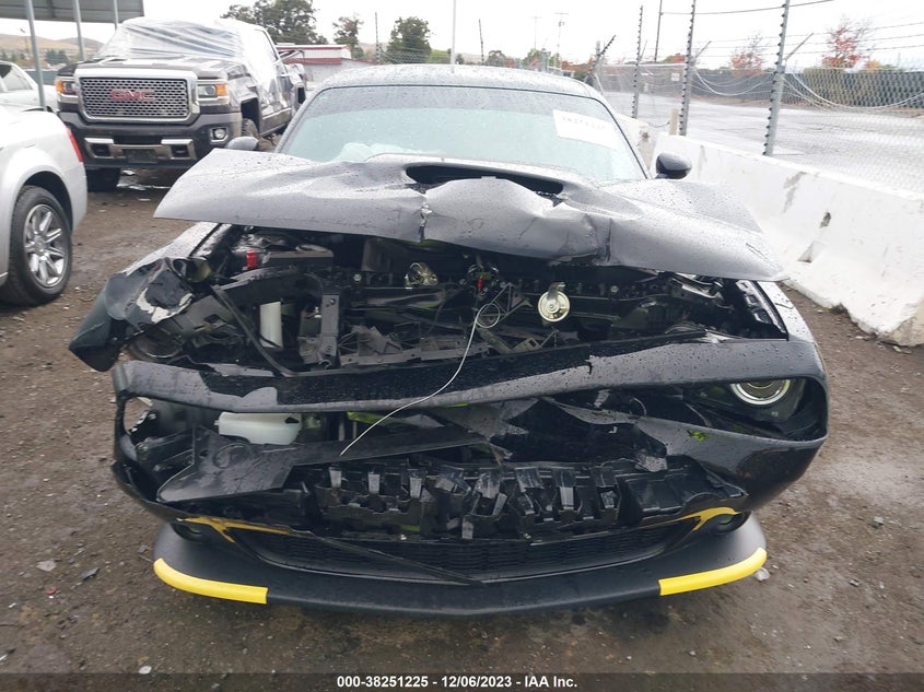 VIN 2C3CDZJGXNH155728 2022 DODGE CHALLENGER GT