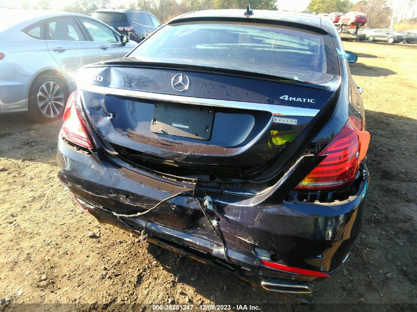 2017 MERCEDES-BENZ S 550 4MATIC WDDUG8FB6HA309021