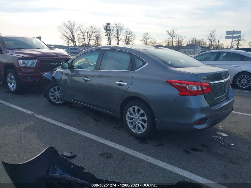 VIN 3N1AB7AP6KY273264 2019 NISSAN SENTRA SV